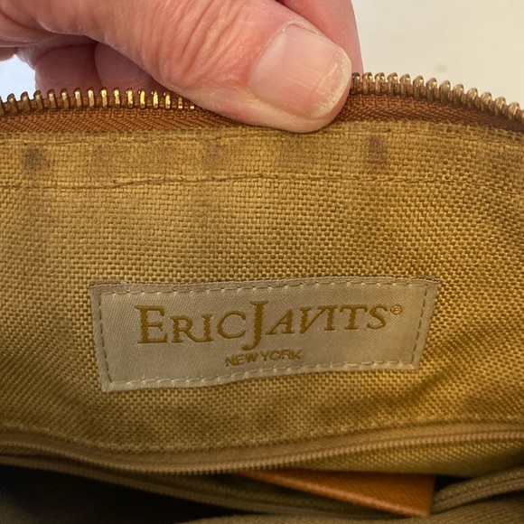 VGUC. Vintage Eric Javits New York crossbody bag. - Picture 12 of 16